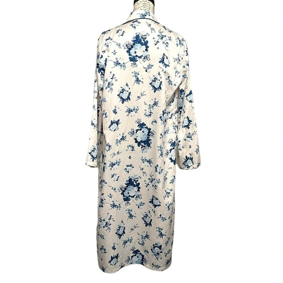 Rachel Parcell Floral Print Satin Robe Size XS NWT - Picture 10 of 11
